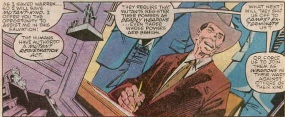 Cameron Hodge, the X-Men's Moral Majority Foe